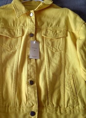Boss Yellow Denim Jacket